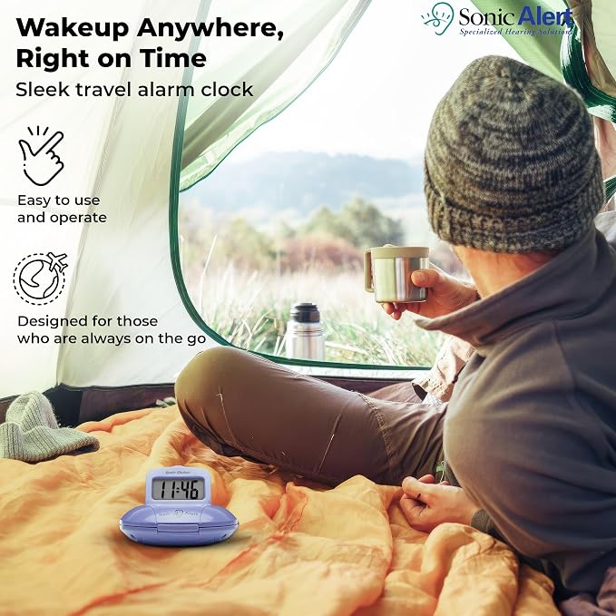 Sonic Alert Digital Alarm Clock - Image 4