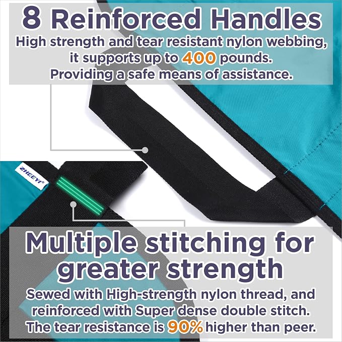 Multipurpose 48" x 40" Positioning Bed Pad - Image 3