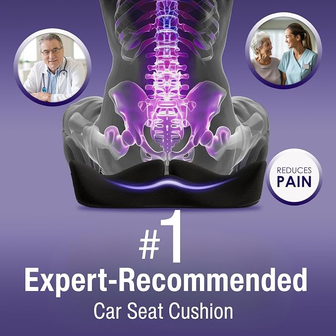 X Large Seat Cushions for Office Chairs, Car & Truck. Ergonomic Gaming Chair - Image 2