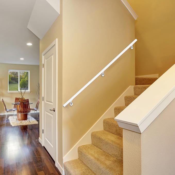 Meranti Aluminum Handrail for Indoor or Outdoor Steps and Stairs – Hand Rails - Image 2