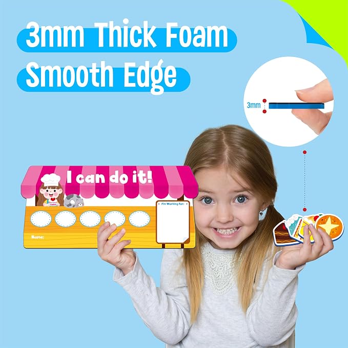 “I CAN DO IT” Token Board, Magnetic Reward Chart - Image 3