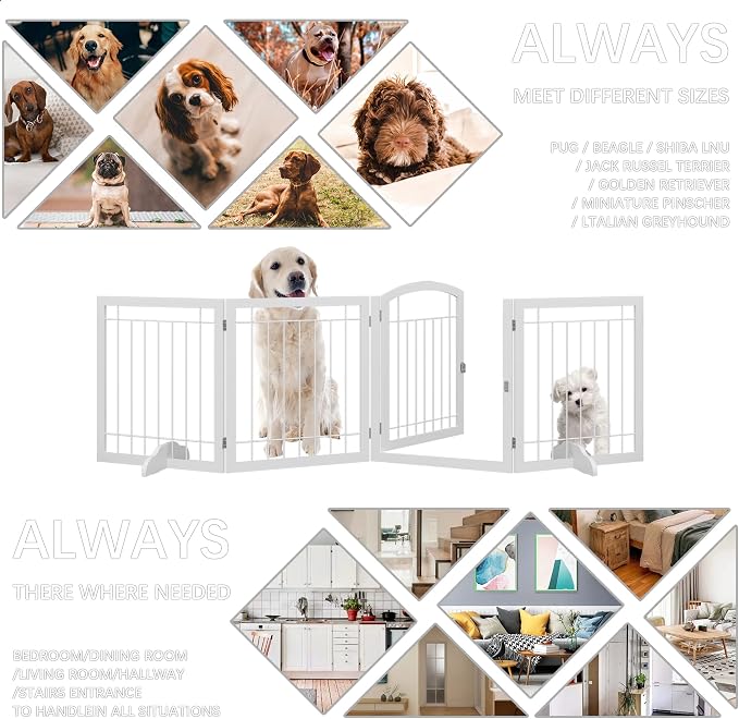 JSB 96-inch Extra Wide 30-inch Tall Dog gate - Image 6