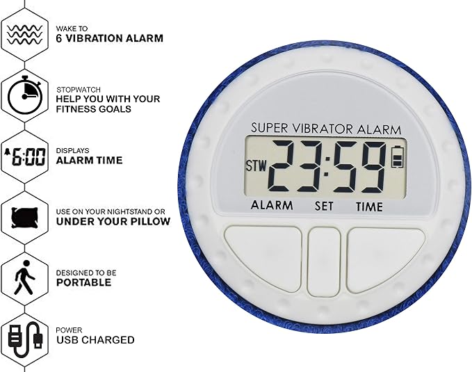 Coolfire Vibrating Alarm Clock - Image 3
