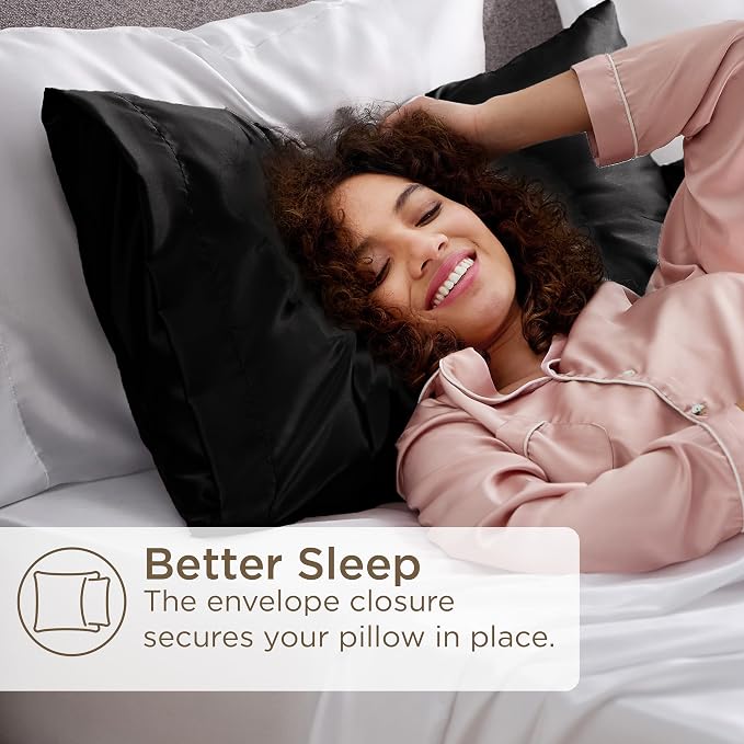Bedsure Satin Pillowcase for Hair and Skin Queen - Image 5
