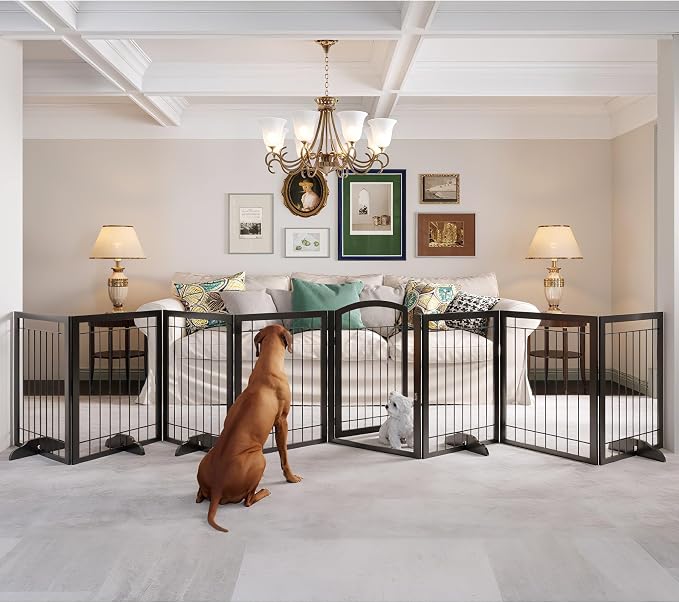 JSB 192-inch Extra Wide 30-inch Tall Dog gate by HomeFurniture