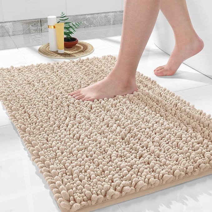 Yimobra Bathroom Rugs Non Slip Washable 32x20 Inch by Yimobra