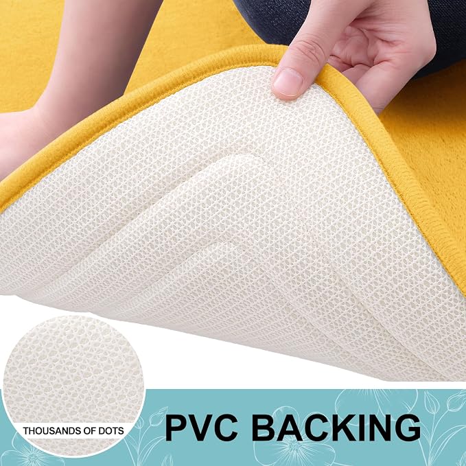 Grandaily Memory Foam Bath Mat Rug 30x20, Ultra Soft, Non-Slip and Absorbent - Image 5