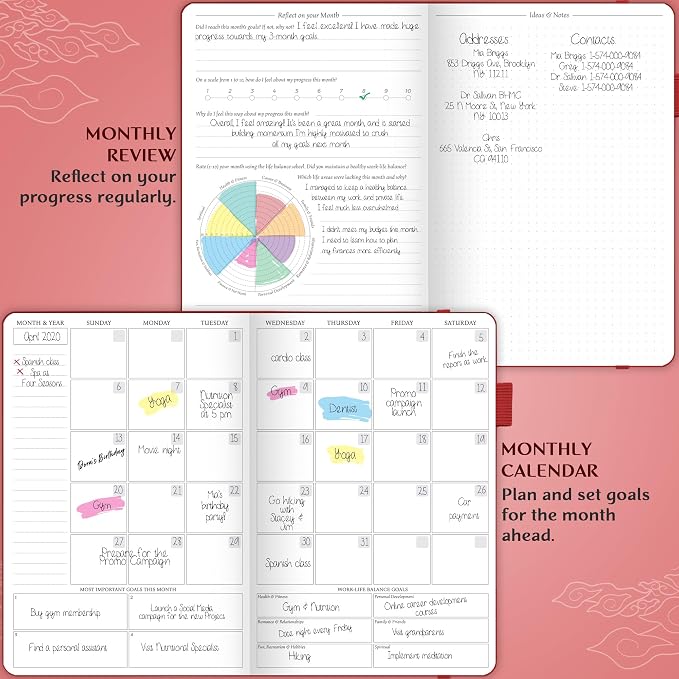 Legend Planner Hourly Schedule Edition – Deluxe Weekly & Daily Organizer - Image 4