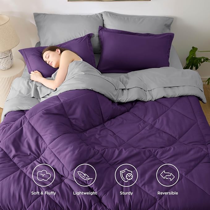Bedsure King Size Comforter Set - Image 2