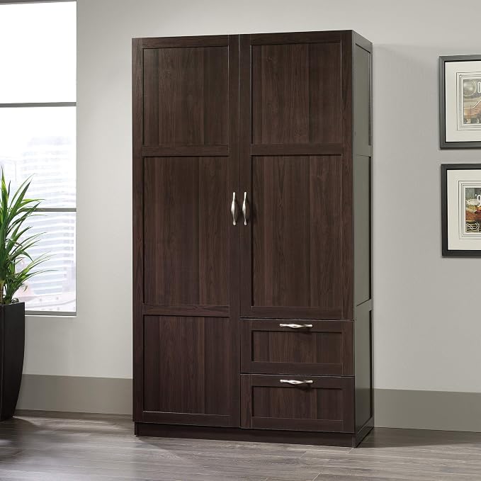 Sauder Select Multipurpose Bedroom Armoire Wardrobe Closet Pantry Storage - Image 2