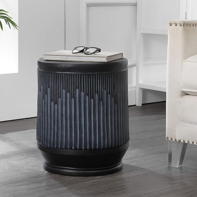 JONATHAN Y TBL1103C Kline 17.5" Mid-Century Modern Brutalist Indoor/Outdoor by JONATHANY