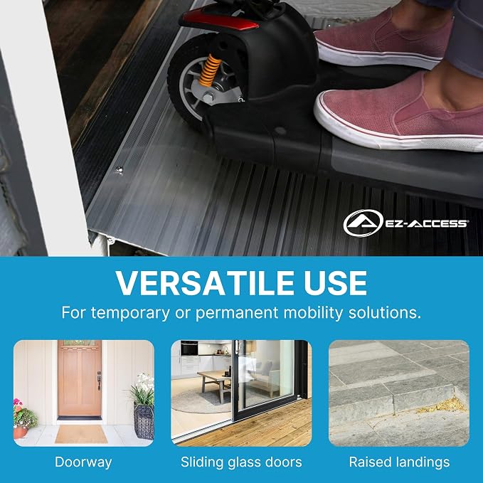 EZ-ACCESS - Threshold Ramps for Doorways - Portable Wheelchair Ramp for Home - Image 3