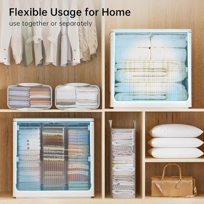 HAIXIN HOME 130L Stackable Storage Bin - Image 9