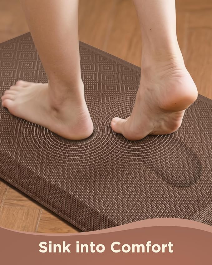 Ophanie Kitchen mats for Floor, 3/4 inch Thick, Kitchen Rugs, 20x39 Anti - Image 2