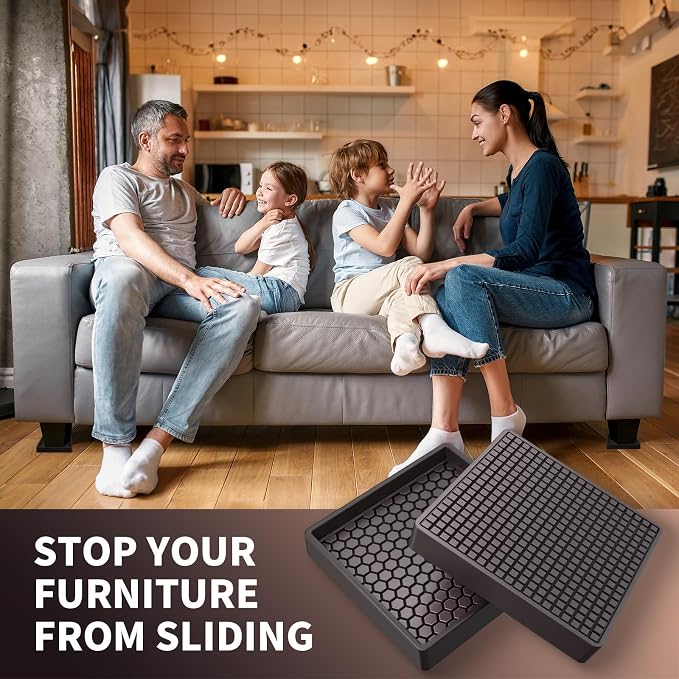 Ezprotekt Non Slip Furniture Pads, Anti Skid Furniture Coasters - Image 4