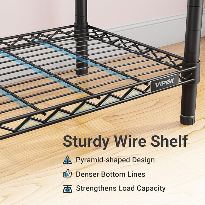 VIPEK R4 Garment Racks Heavy Duty Clothes Rack -620lb Capacity Metal Frame - Image 8