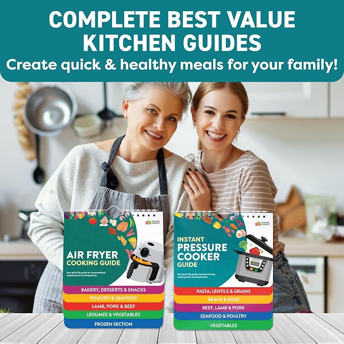 Air Fryer & Instant Pot Magnetic Cooking Guides - Image 2