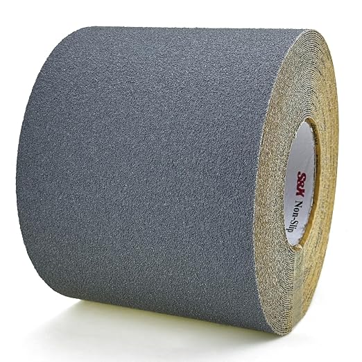S&X Gray Anti Slip Tape 6 Inch x 60 FT Roll, Ultimate Non-Slip Skid Grip Tape by SXProducts
