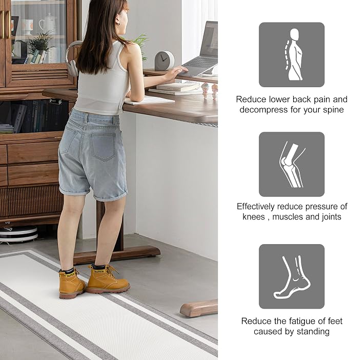 Kitchen Floor Mats Cushioned Anti Fatigue Kitchen Mat Farmhouse Kitchen Runner - Image 4