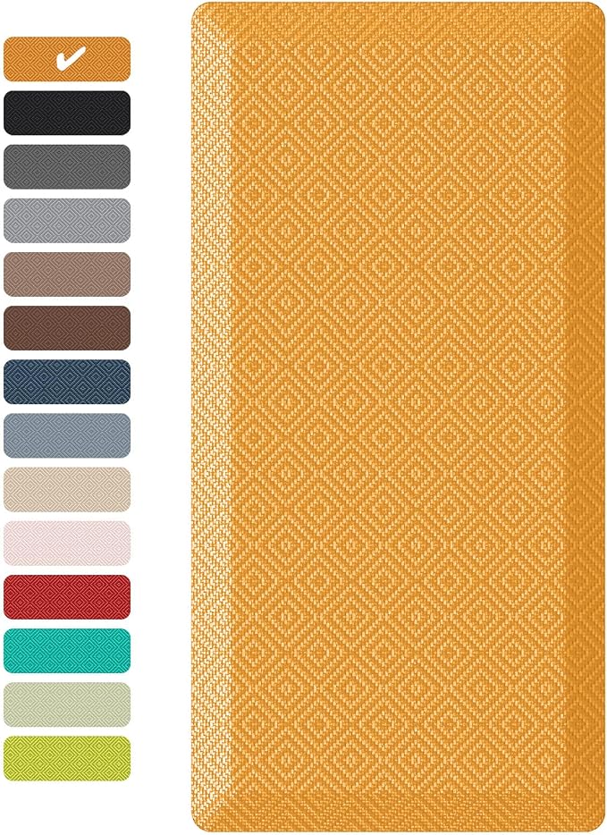 Ophanie Kitchen mats for Floor, 3/4 inch Thick, Kitchen Rugs, Waterproof by Ophanie