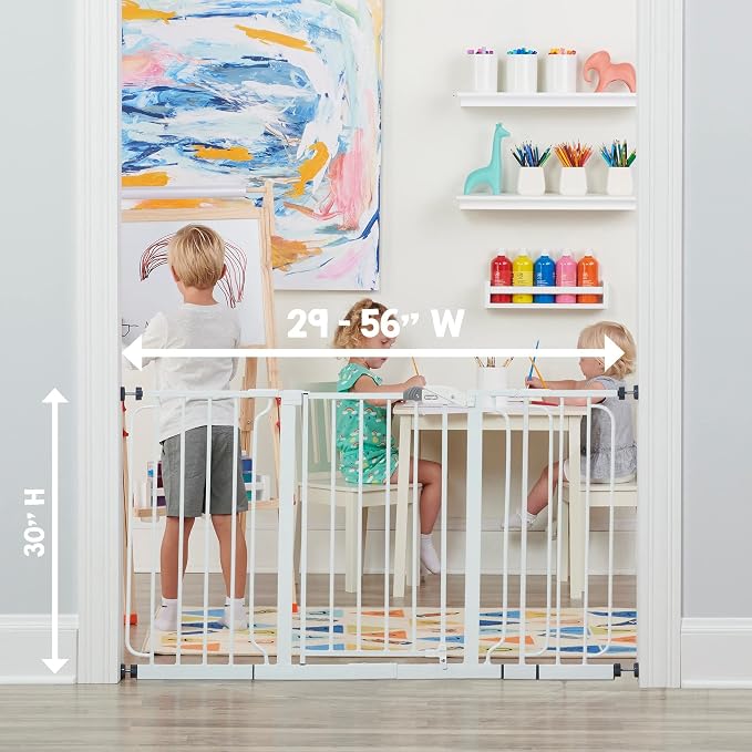 Regalo Safety 56-Inch Extra Wide Baby Gate - Image 2