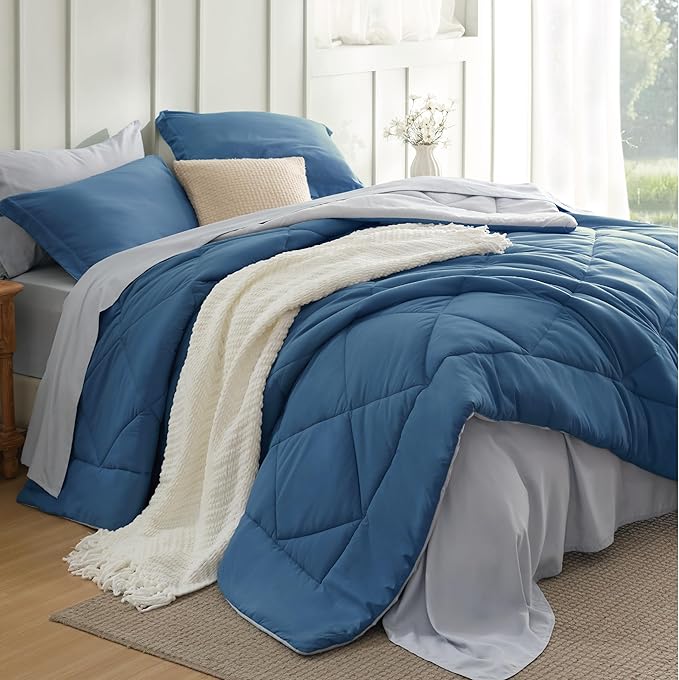 Bedsure California King Comforter Set by BEDSURE