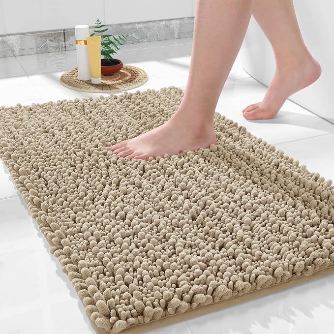 Yimobra Bathroom Rugs Non Slip Washable 24x17 Inch by Yimobra
