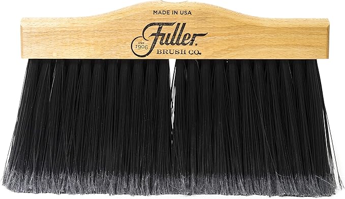 Fuller Brush 10-Inch Upright Maple Wood Broom Head – Indoor and Outdoor - Field & Grace