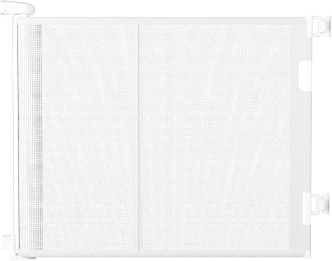 100 inches Retractable Baby Gate, 34 inches Tall Extra Wide Mesh Safety Gate by Unknown