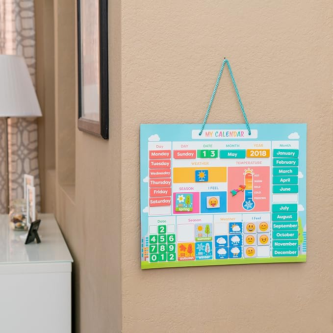 My First Daily Magnetic Calendar | Weather Station - Image 5