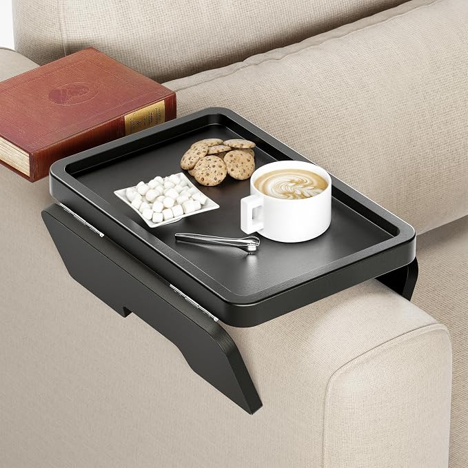 HOLANA Acacia Wood Sofa Armrest Tray by HOLANA