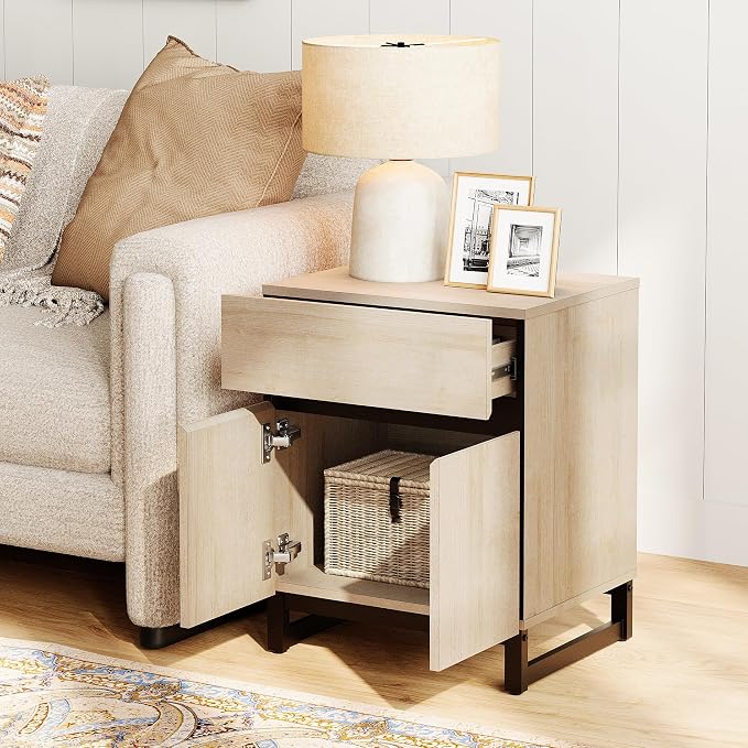 WAMPAT 2 Pack Modern End Table - Image 4