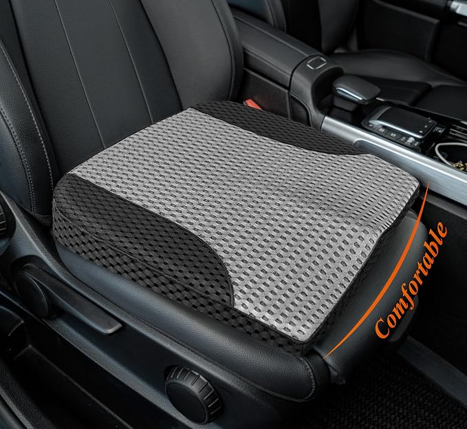 kingphenix Premium Car Seat Cushion, Memory Foam Driver Seat Cushion to Improve by kingphenix