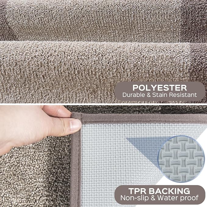 Machine Washable Kitchen Rug 24" x 70", Non Slip Kitchen Mat - Image 3