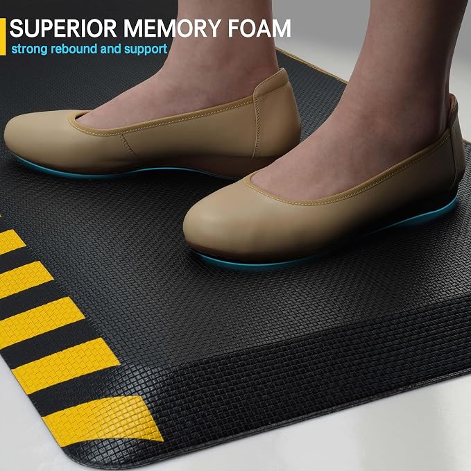 FEATOL Anti Fatigue Mat Industrial, Ergonomic Standing Floor Mat - Image 3