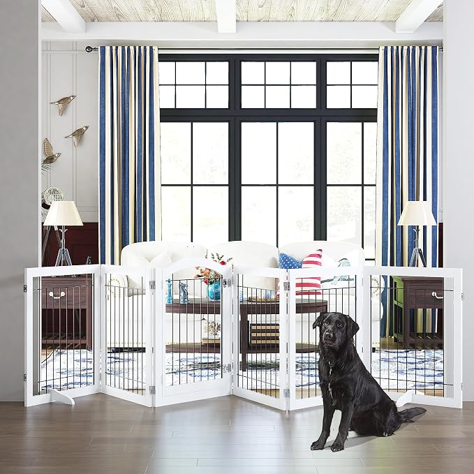 PAWLAND 144-inch Extra Wide 30-inches Tall Dog gate - Image 2