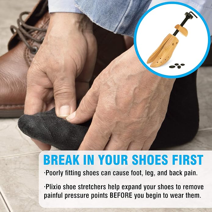 Plixio Shoe Stretcher Women and Men's Shoe Widener - Image 2