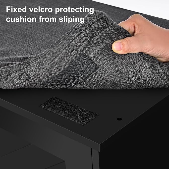 2-Tier Storage Bench, 39.4" Wide Shoe Bench - Image 5