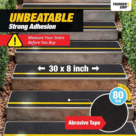Reflective Grip Tape for Stairs 30" x 8" - Image 3