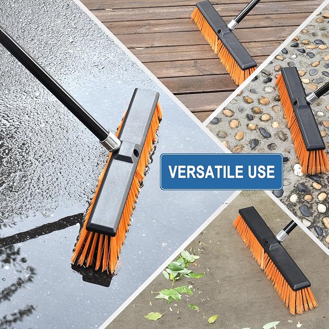 PBHEPJ 24 Inchs Push Broom Outdoor Heavy Duty, Shop Broom - Image 6