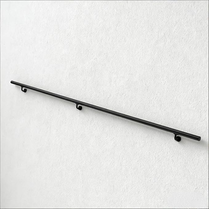 Handrails for Indoor Stairs, Modern Aluminum Handrail Set, Wall Mounted - Image 6