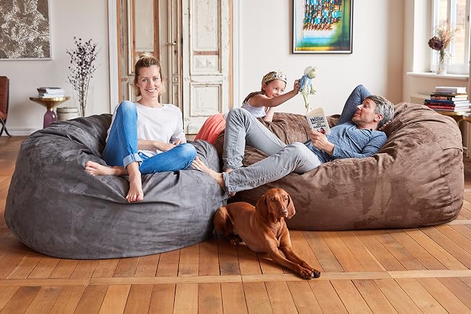 Lumaland Luxurious 3ft Medium Bean Bag Chair - Image 2