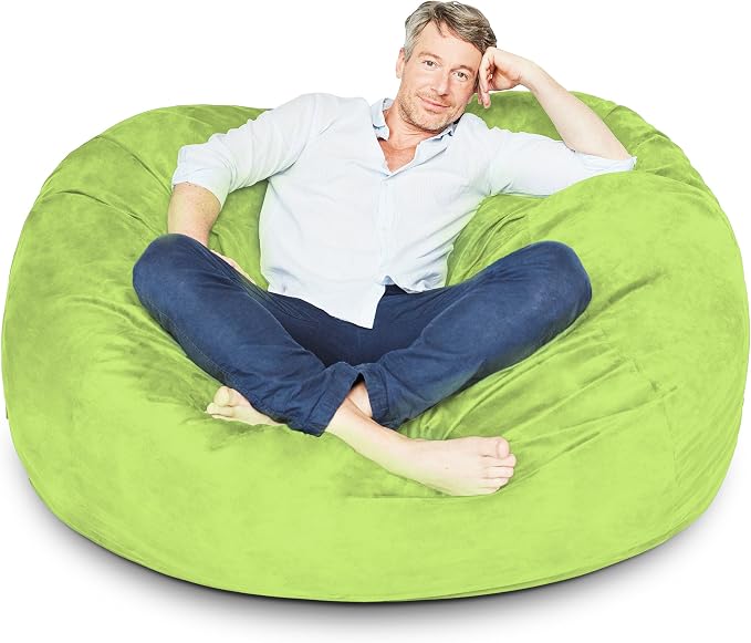 Lumaland Luxurious 5ft Large Bean Bag Chair - Image 5