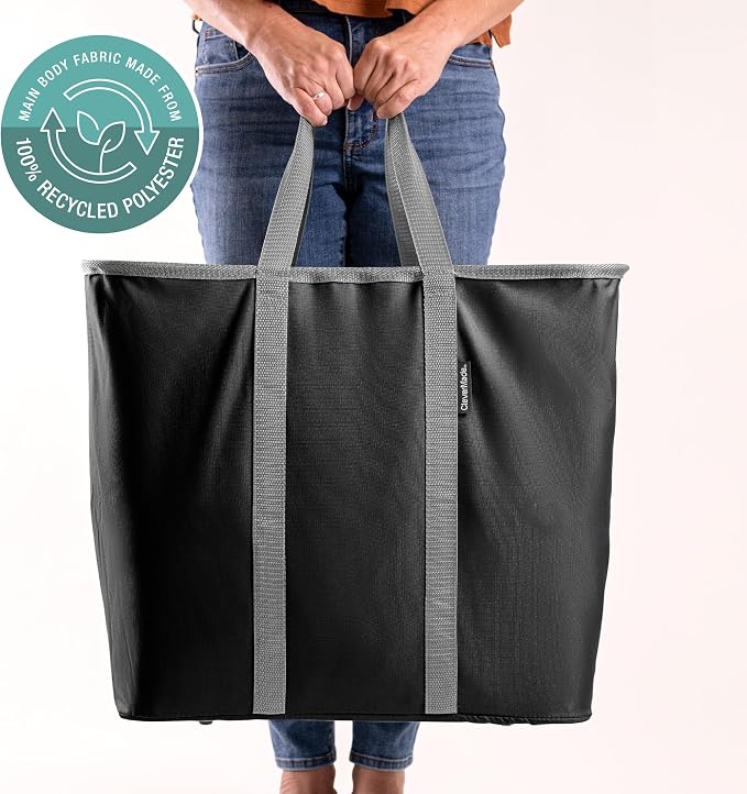 CleverMade Collapsible Laundry Basket - 64L Storage Organization Container - Image 8