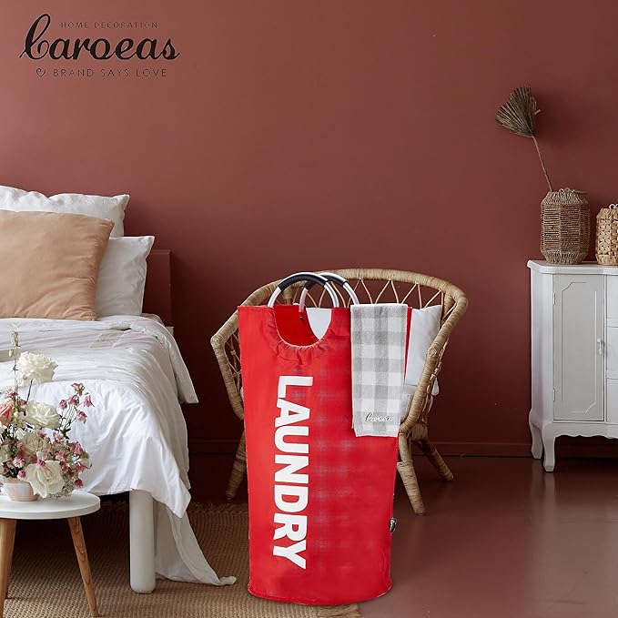 Caroeas 90L Laundry Basket, Waterproof Laundry Hamper, Laundry Bag - Field & Grace