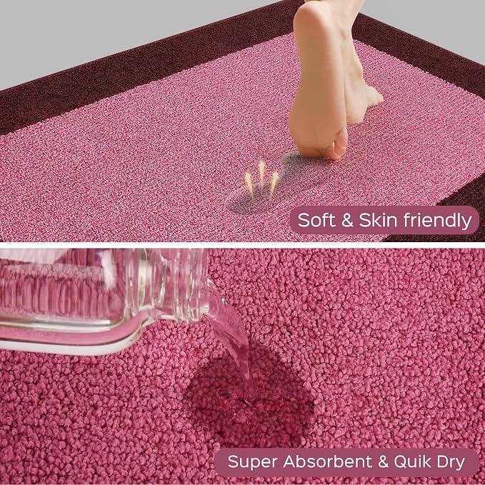Machine Washable Throw Rug 24" x 36", Non Slip Kitchen Mat - Image 2