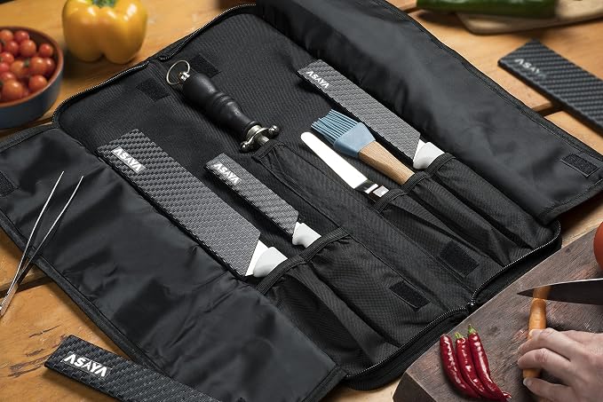Asaya Chef Knife Roll Bag - Image 5