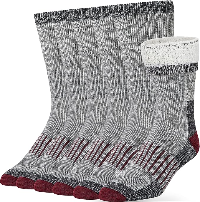 Alvada Warm Thermal Wool Socks for Winter Moisture Wicking and Breathable Cozy by Alvada