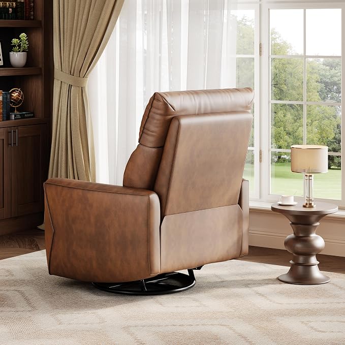 Power Recliner Chair, 270° Swivel Glider - Image 8