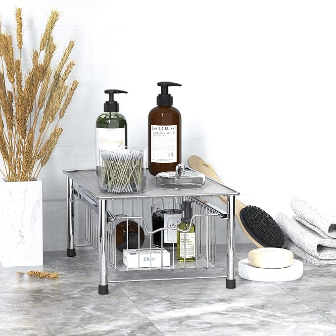 Simple Houseware Stackable Basket Drawer - Image 8